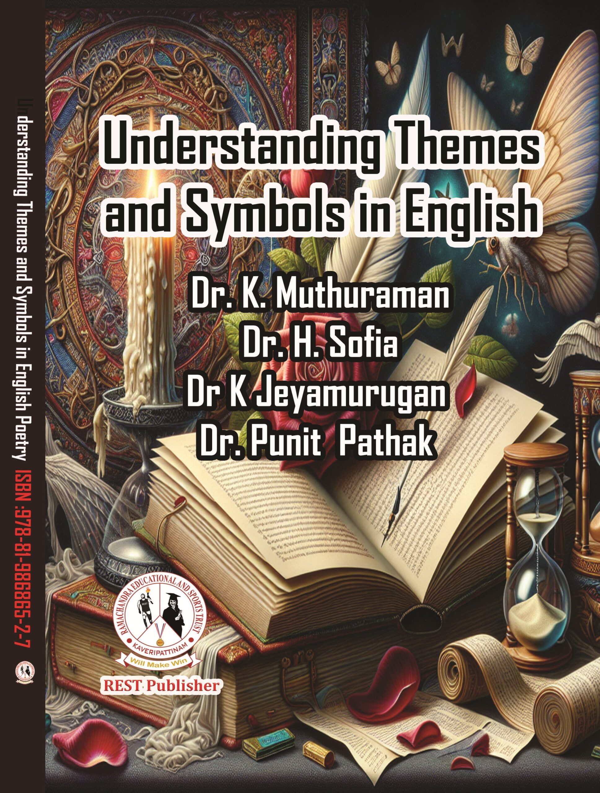 Understanding Themes and Symbols in English Poetry Book Cover