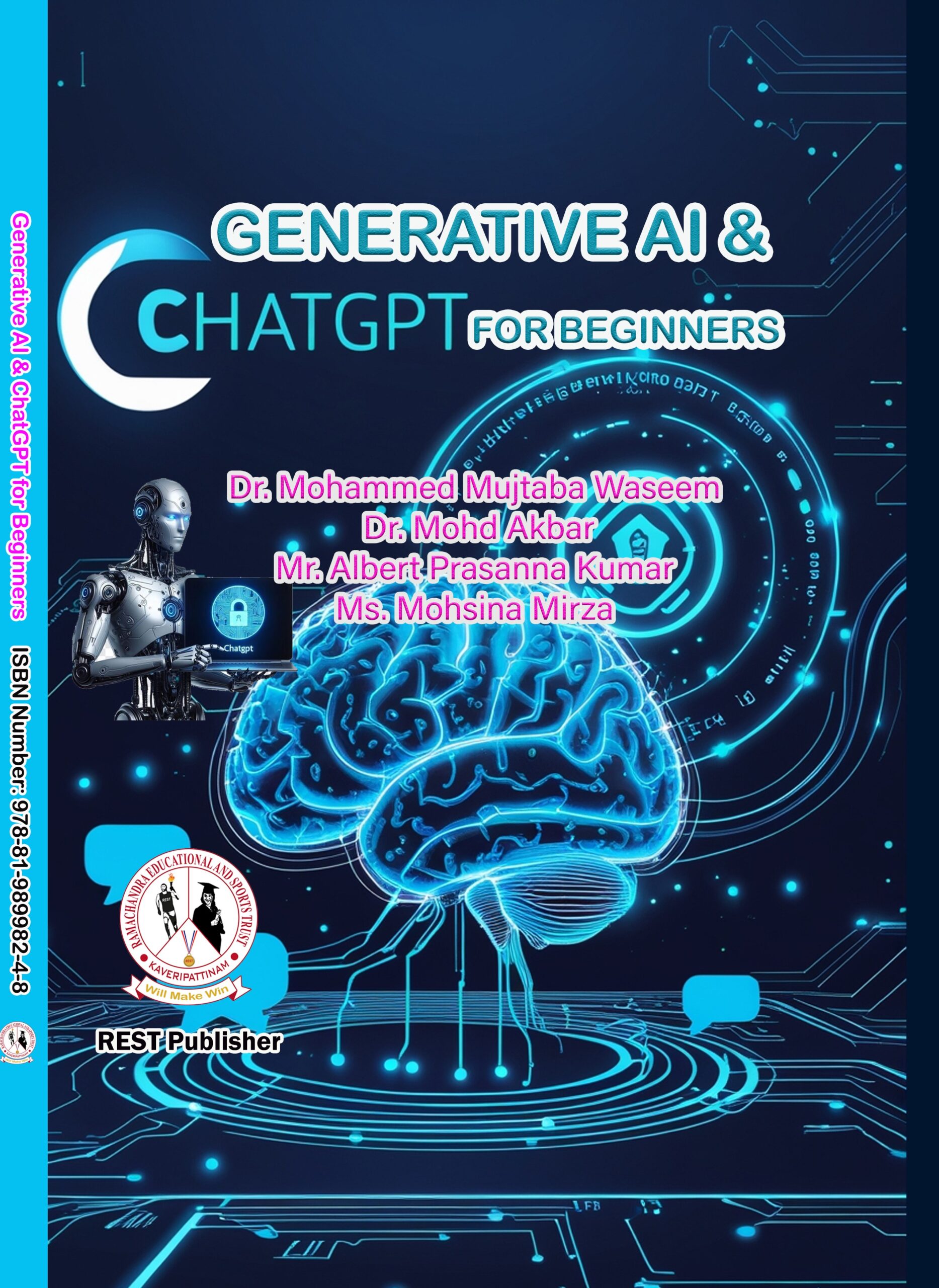 Generative AI & ChatGPT for Beginners Book Cover