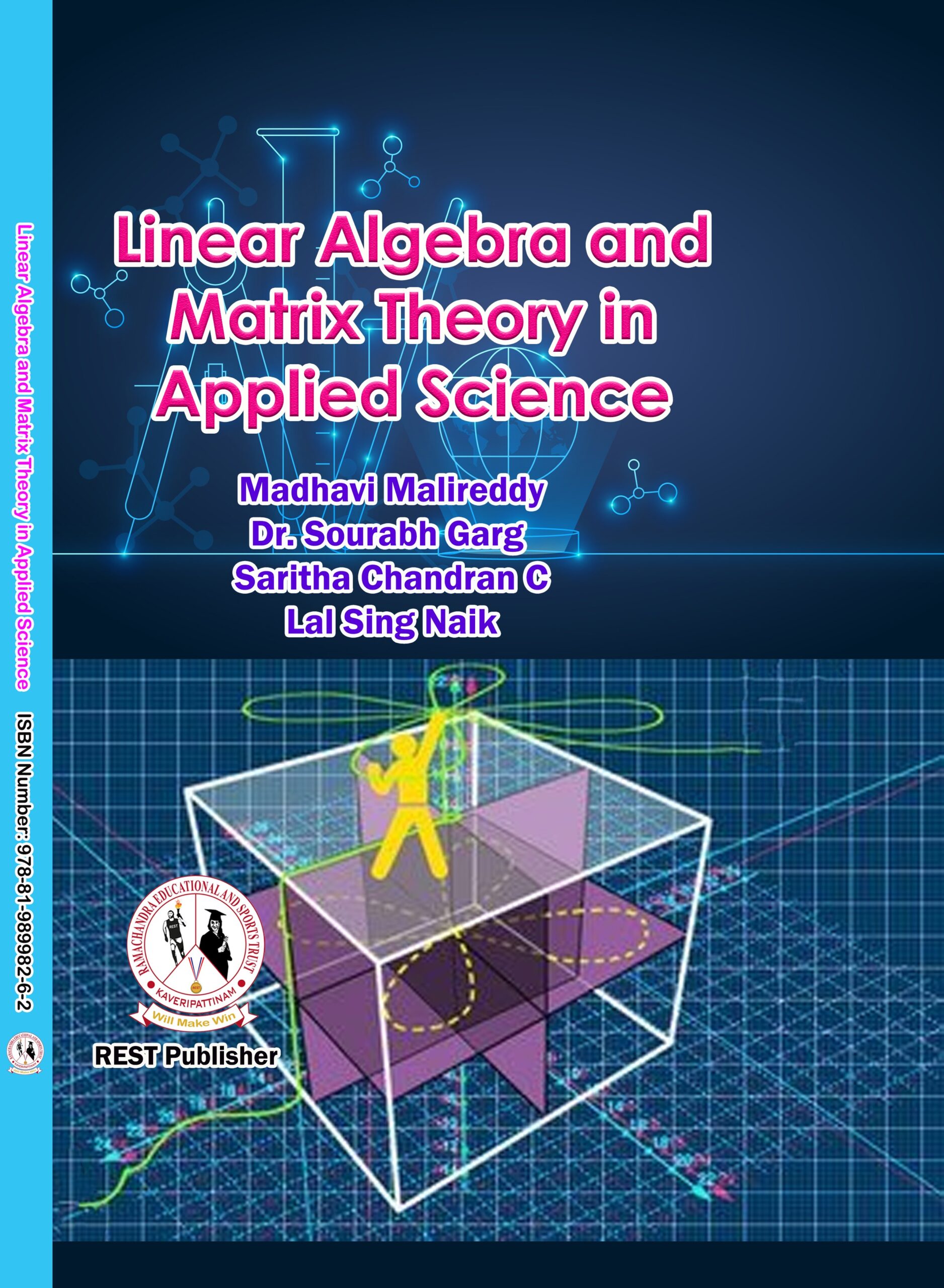 Linear Algebra and Matrix Theory in Applied Science Book Cover