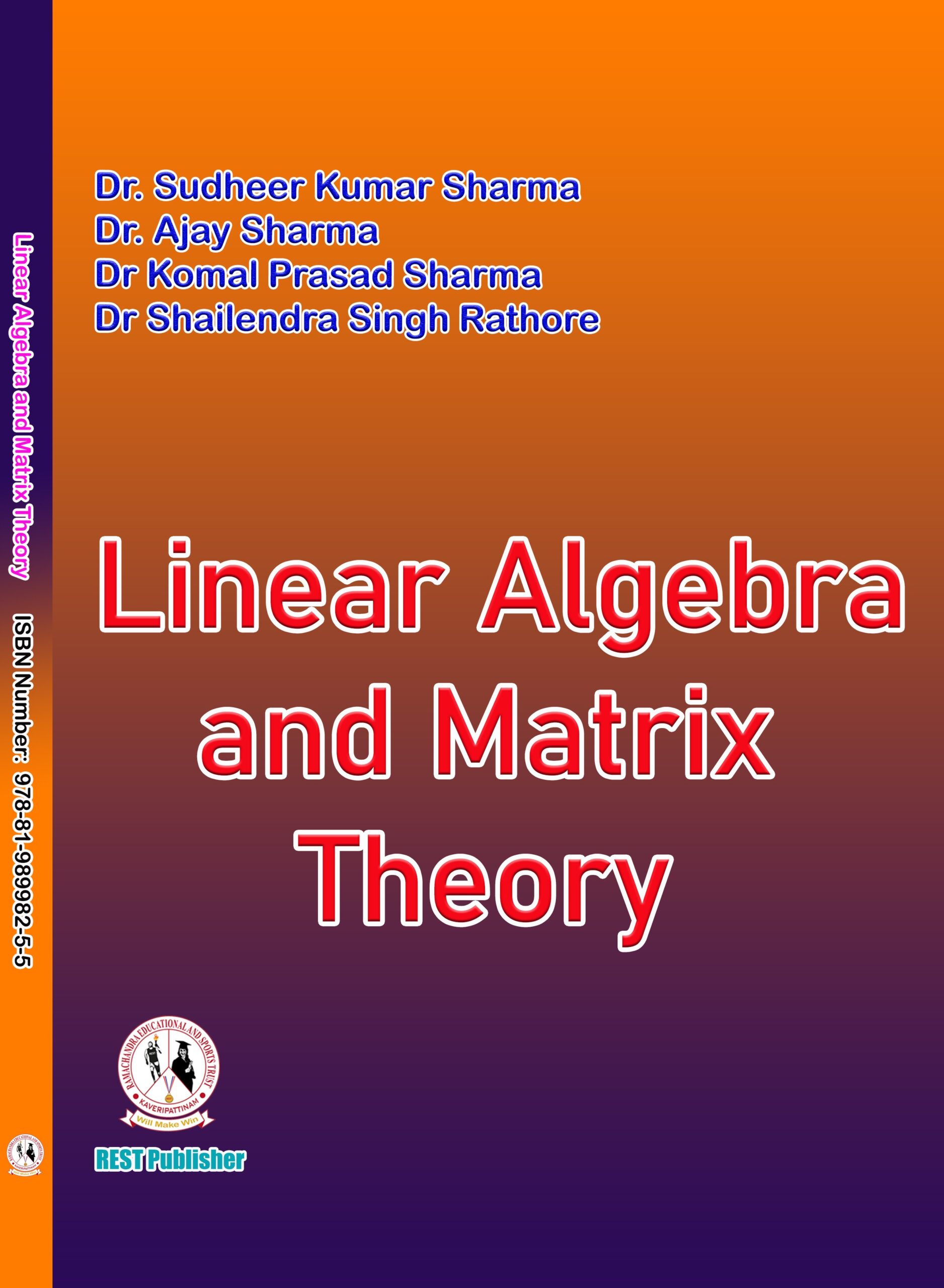 Linear Algebra and Matrix Theory Book Cover