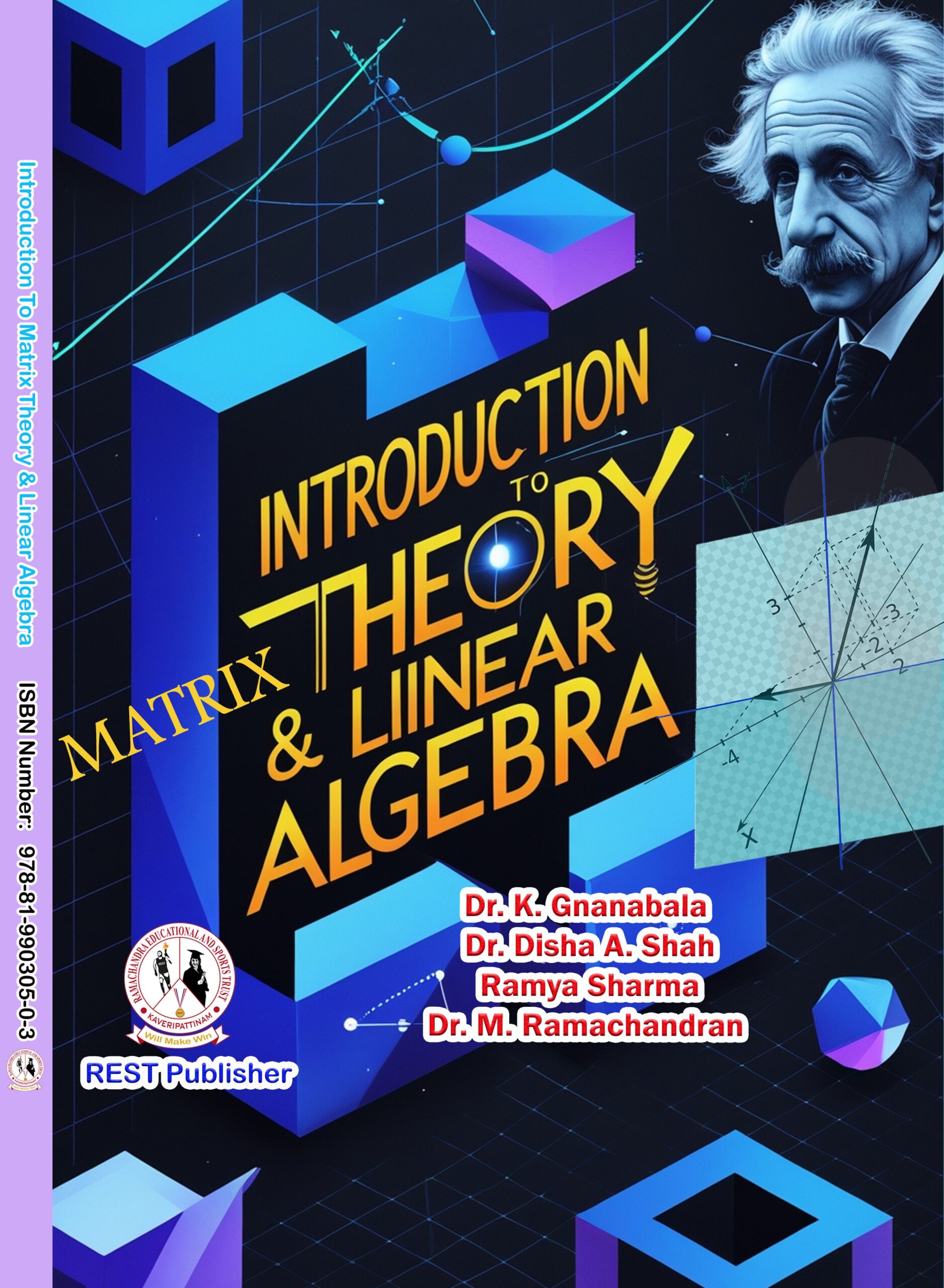 Introduction To Matrix Theory & Linear Algebra Book Cover