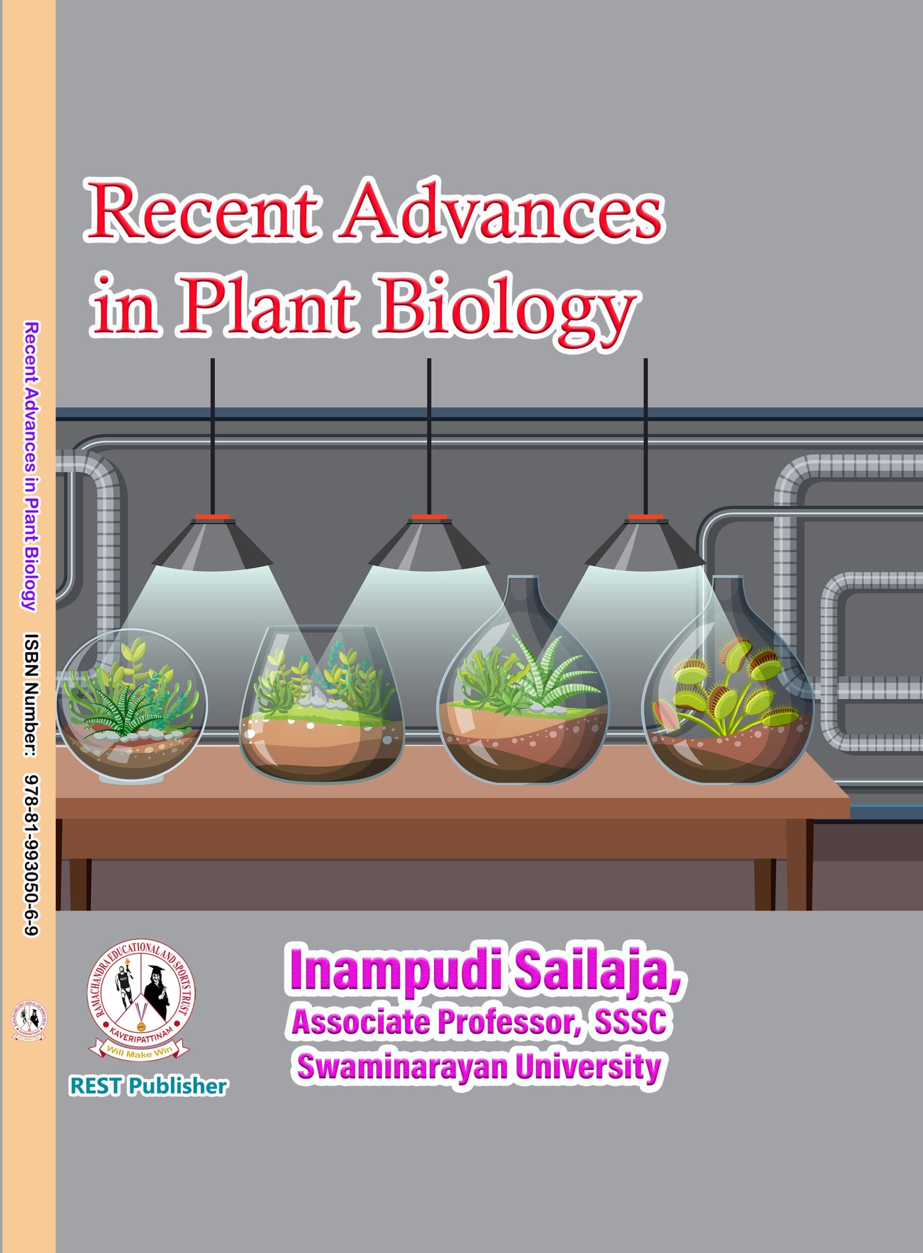 Recent Advances in Plant Biology Book Cover
