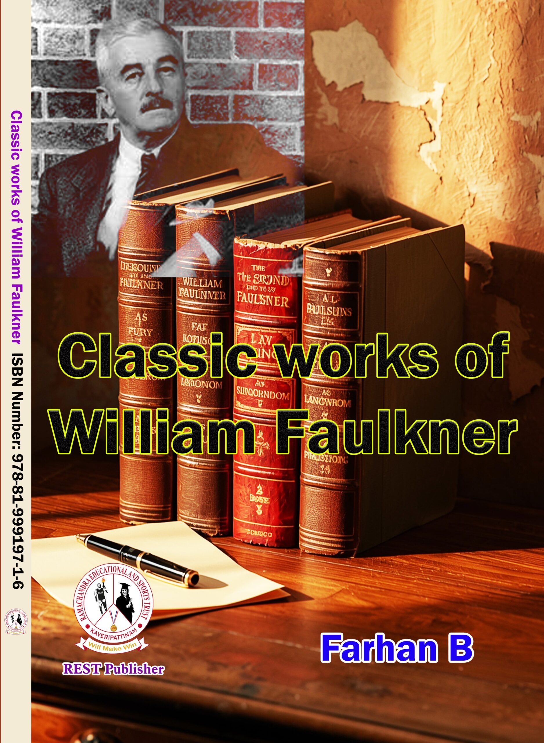 Classic works of William Faulkner Book Cover